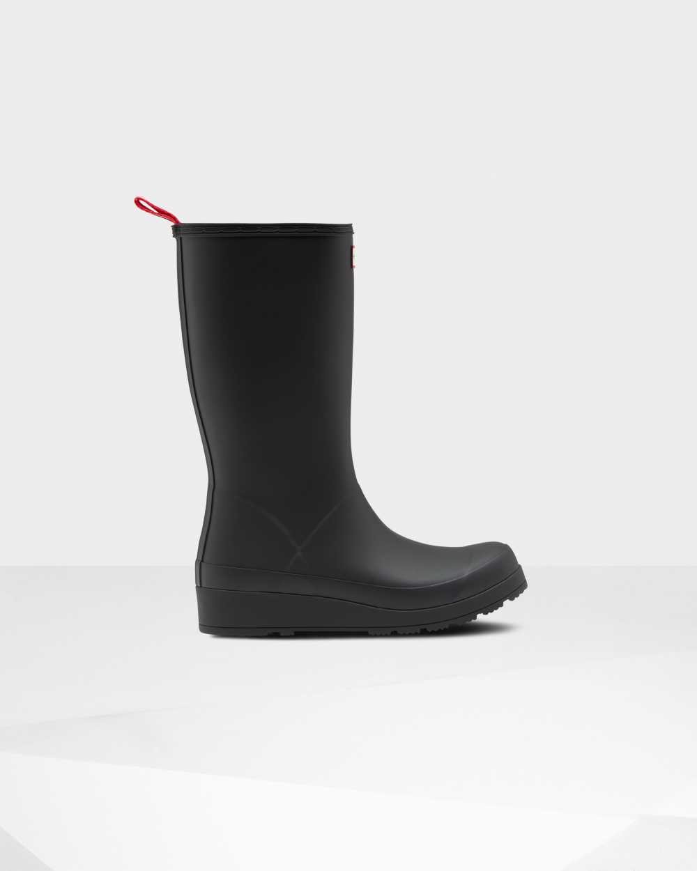 Womens Hunter Original Play Insulated Tall Rain Boots Black | HXUDOY-760